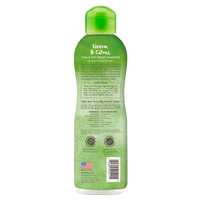Sunsetting - TropiClean Neem & Citrus Flea & Tick Relief Shampoo for Dogs, 20oz - Lined Cap