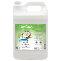 TropiClean Lime & Coconut Shed Control Shampoo for Pets, 1 gal