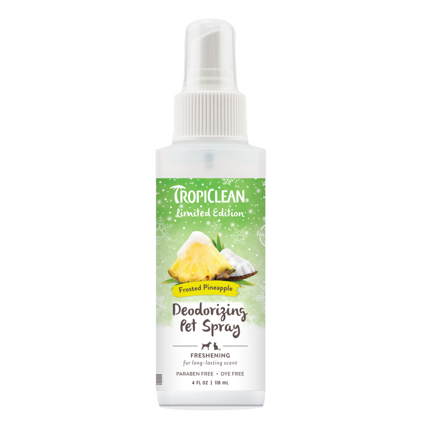 Sunsetting - TropiClean Frosted Pineapple Deodorizing Spray, 4oz