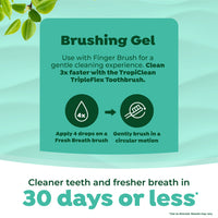 TropiClean Fresh Breath Plaque & Tartar Control Kit for Small & Medium Dogs