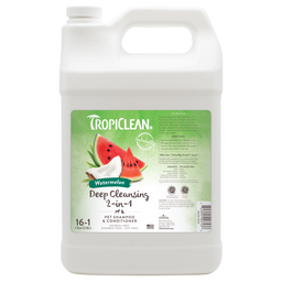 TropiClean Watermelon Deep Cleansing 2-in-1 Shampoo and Conditioner, 1 gal