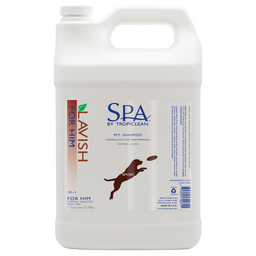 Sunsetting - SPA by TropiClean Lavish For Him Shampoo for Pets, 1 gal