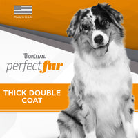 TropiClean PerfectFur Thick Double Coat Shampoo for Dogs, 16oz