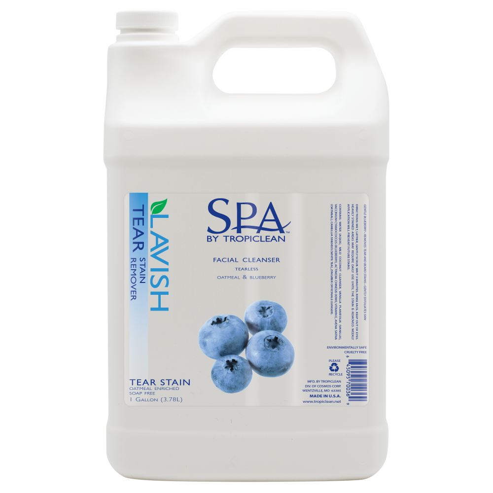 SPA by TropiClean Tear Stain Remover for Pets, 1 gal