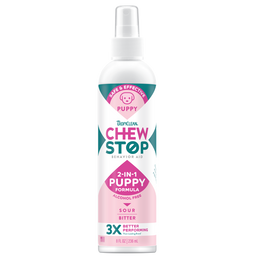 TropiClean Chew Stop Behavior Aid Puppy Spray, 8oz