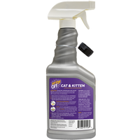 Urine Off Cat & Kitten Hard Surface Sprayer with Carpet Applicator Cap, 16.9oz