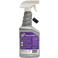 Urine Off Dog & Puppy Hard Surface Sprayer with Carpet Applicator Cap, 16.9oz