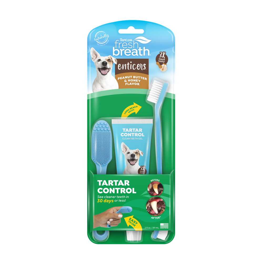 Fresh Breath Enticers Peanut Butter & Honey Oral Care Kit, 2oz