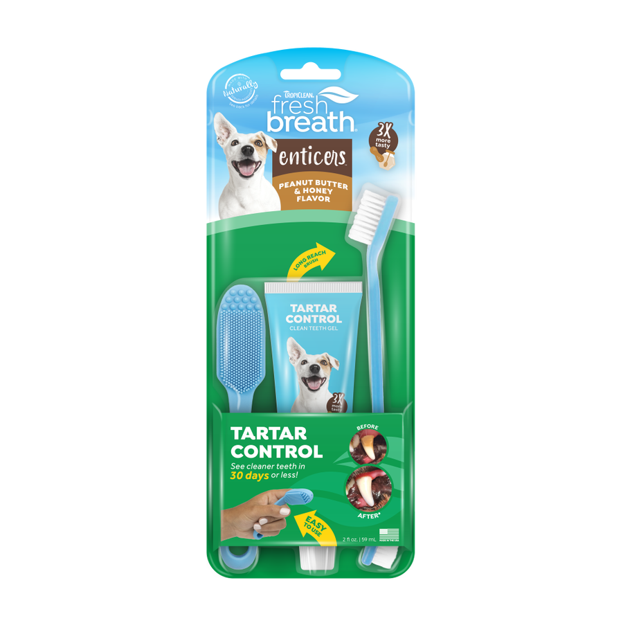 Fresh Breath Enticers Peanut Butter & Honey Oral Care Kit, 2oz