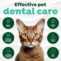 TropiClean Fresh Breath Plaque & Tartar Control Kit for Cats