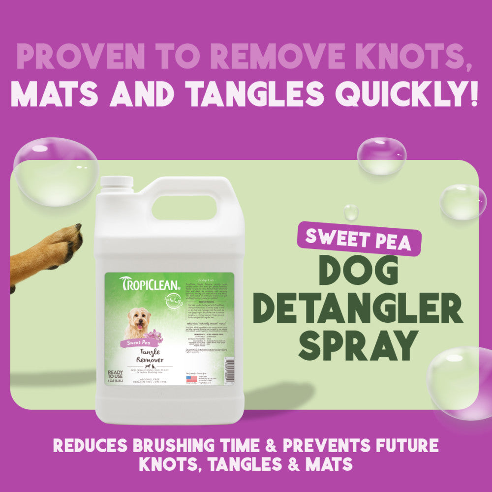TropiClean TropiClean Tangle Remover Spray for Pets, 1 gal