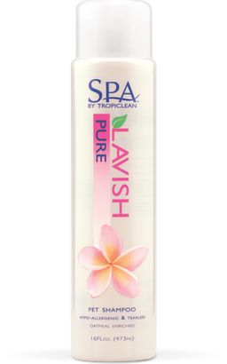 Sunsetting - SPA by TropiClean Lavish Pure Shampoo for Pets, 16oz