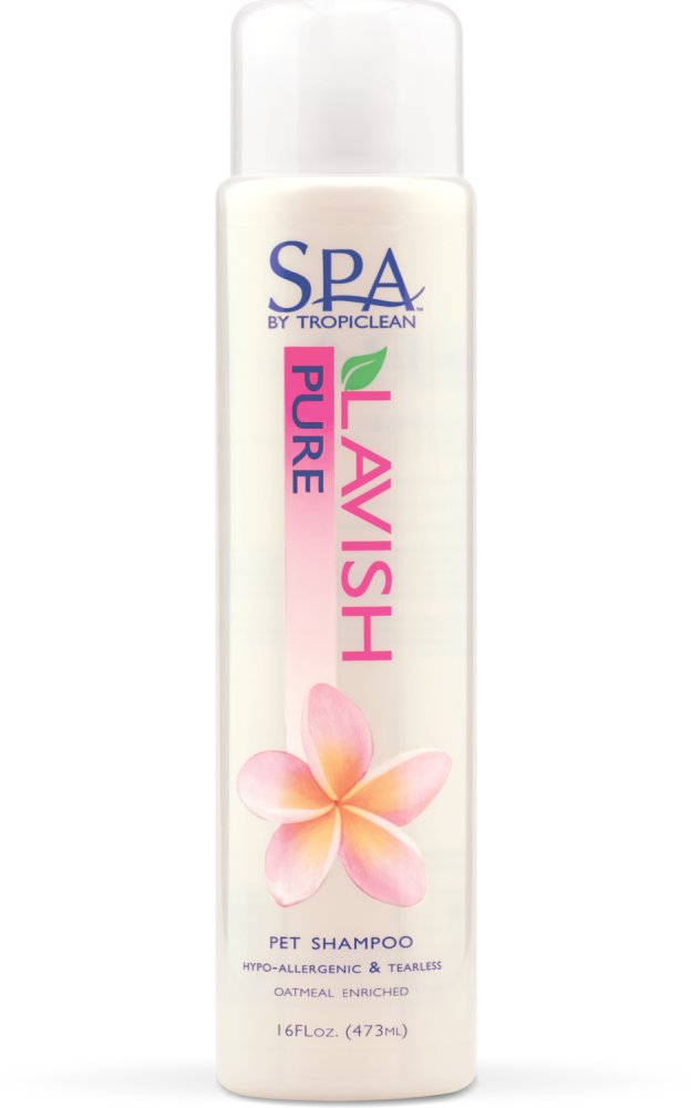 Sunsetting - SPA by TropiClean Lavish Pure Shampoo for Pets, 16oz