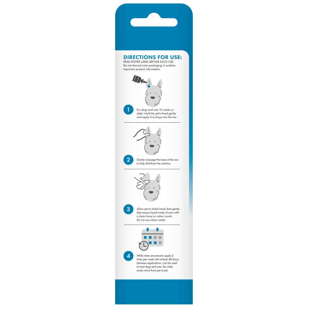 HomeVet Ear Mite Treatment, 2oz