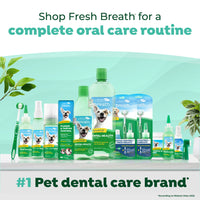 TropiClean Fresh Breath Dog Dental Water Additive Concentrate, 2.2 oz
