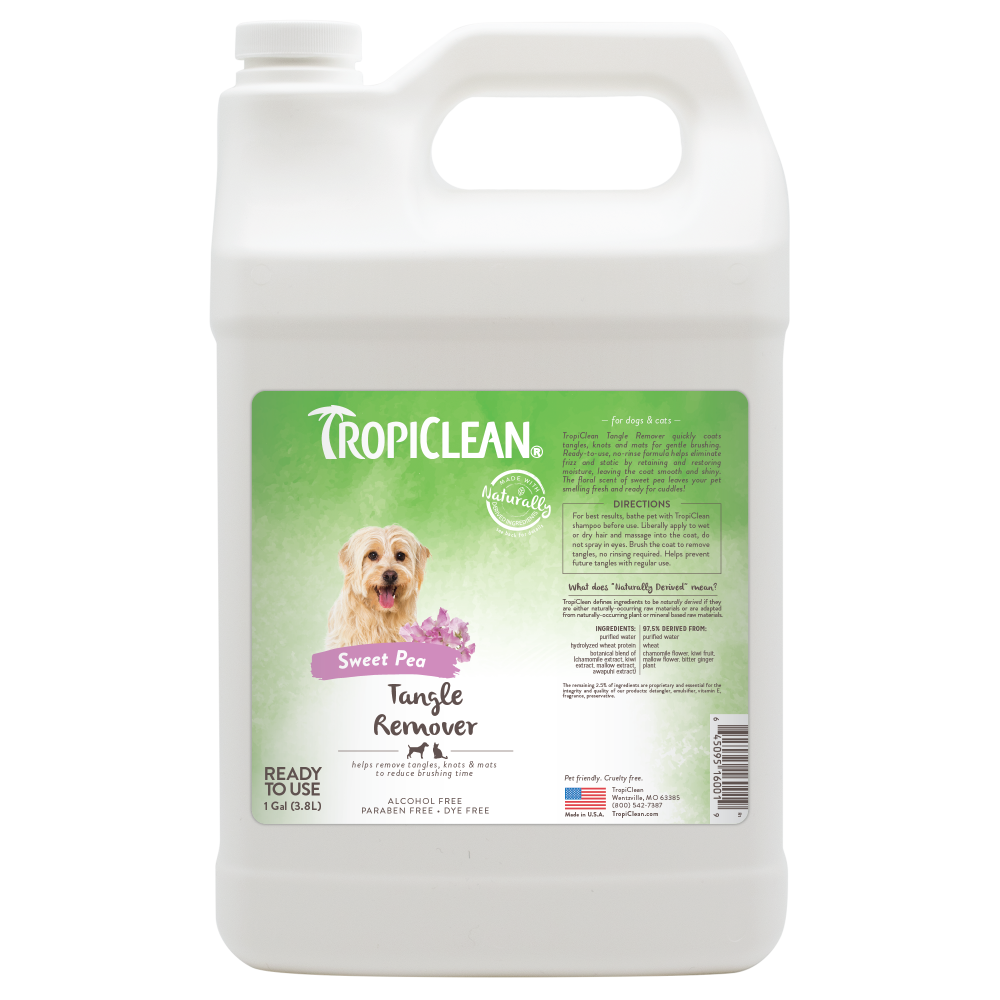 TropiClean TropiClean Tangle Remover Spray for Pets, 1 gal