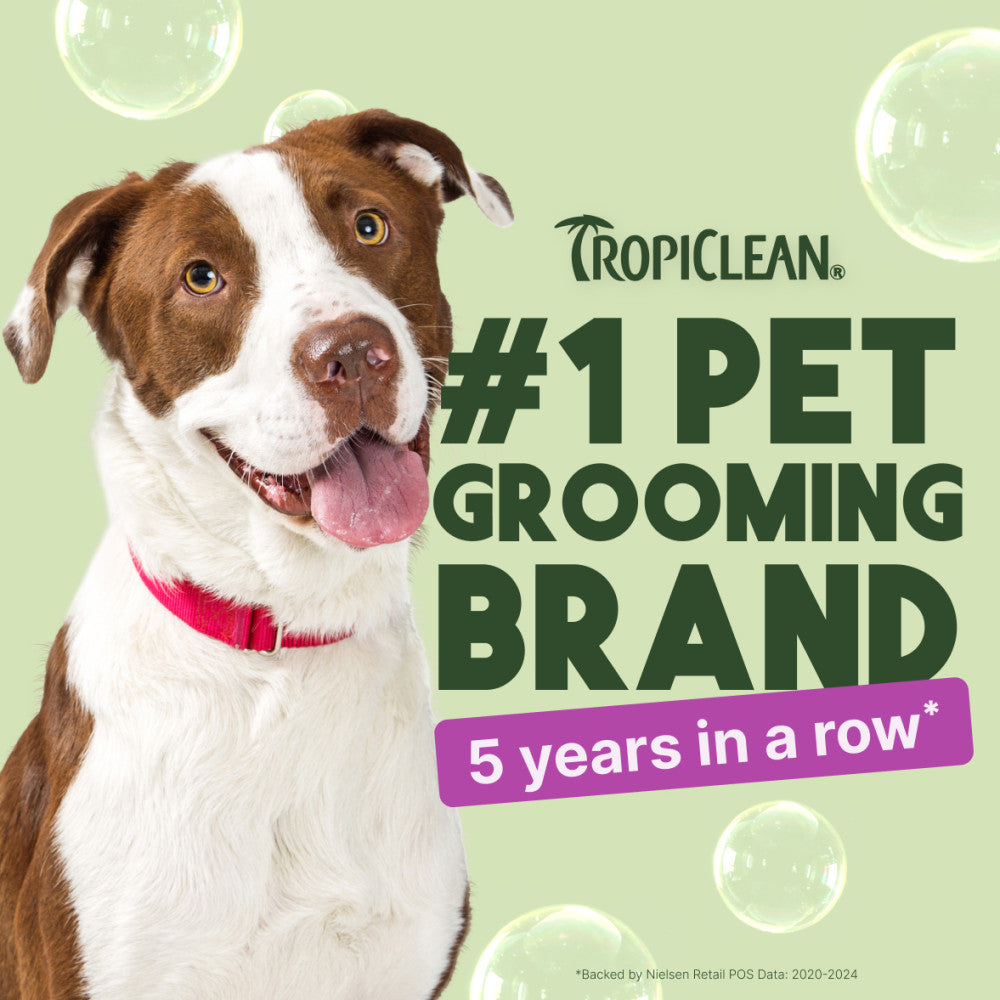 TropiClean Pure Plum High Concentrate Shampoo for Pets, 1 gal