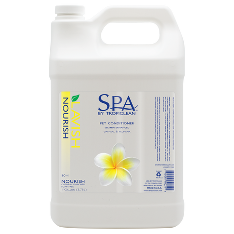 Sunsetting - SPA by TropiClean Lavish Nourish Conditioner for Pets, 1 gal