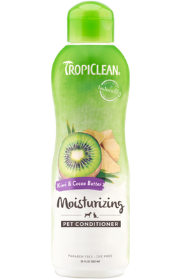 Sunsetting -TropiClean Kiwi & Cocoa Butter Moisturizing Conditioner for Pets, 20oz - Lined Cap