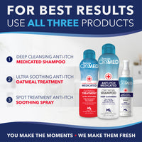 TropiClean OxyMed Medicated Anti-Itch Conditioning Treatment for Pets, 1 gal