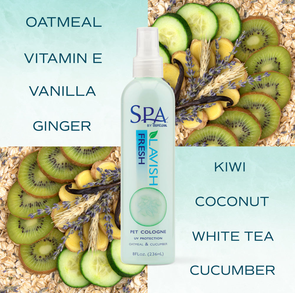 Sunsetting - SPA by TropiClean Lavish Fresh Cologne Spray for Pets, 8oz