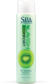 Sunsetting - SPA by TropiClean Lavish Comfort Shampoo for Pets, 16oz