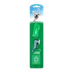 TropiClean Fresh Breath Finger Brushes for Pets, 2 pack