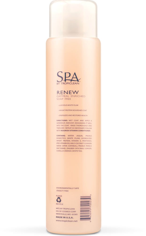 Sunsetting - SPA by TropiClean Lavish Renew Shampoo Pets, 16oz