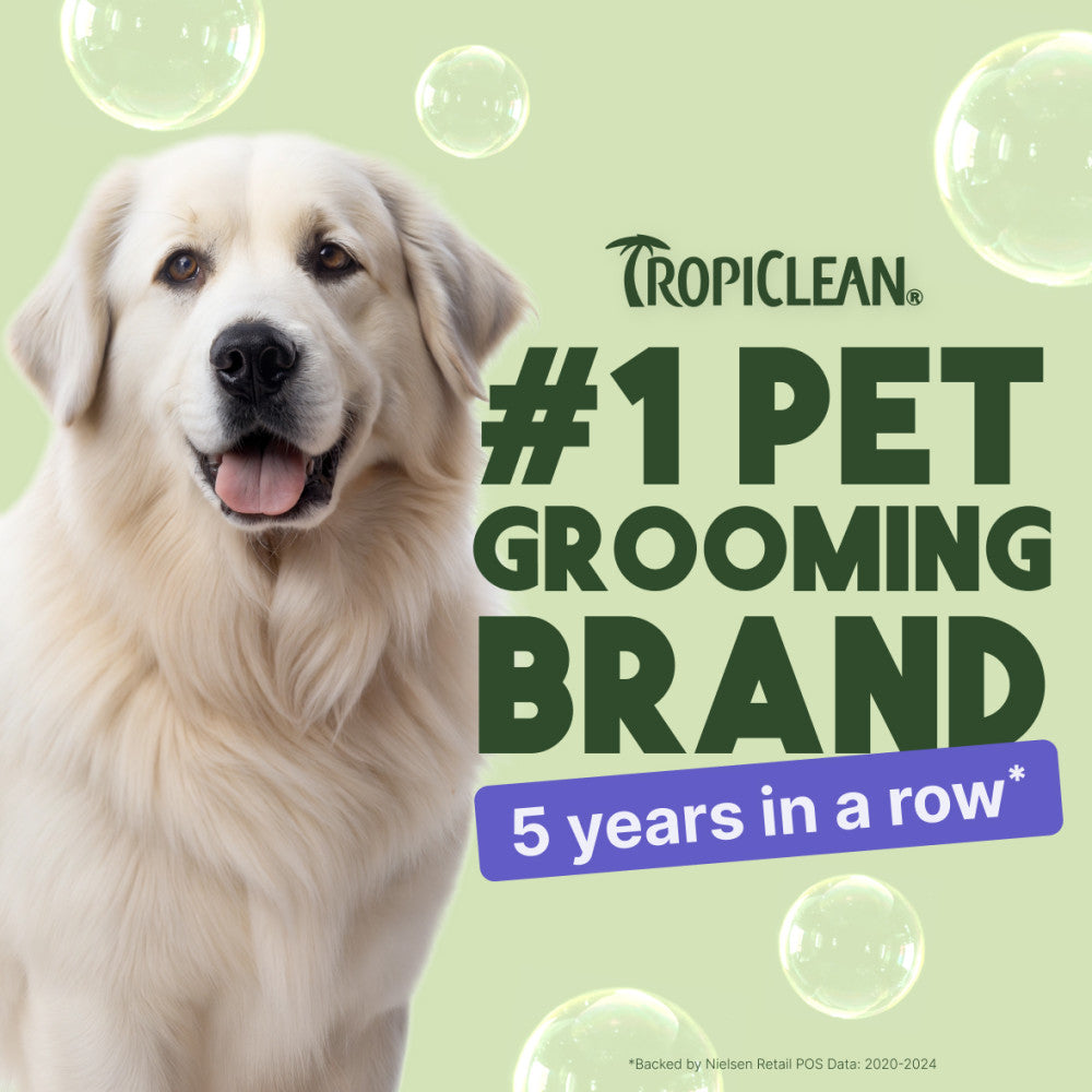 TropiClean Awapuhi & Coconut Whitening Shampoo for Pets, 1 gal
