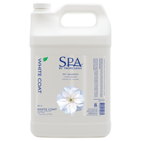 Sunsetting - SPA by TropiClean Lavish White Coat Shampoo for Pets, 1 gal
