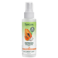 TropiClean Papaya Deodorizing Spray for Pets, 4oz