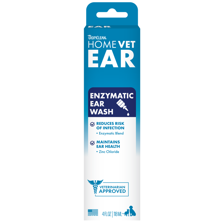 HomeVet Enzymatic Ear Wash, 4oz