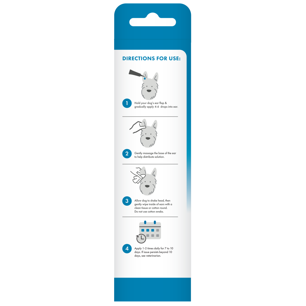 HomeVet Medicated Ear Drops, 2oz