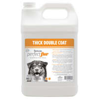 TropiClean PerfectFur Thick Double Coat Shampoo for Dogs, 1 gal