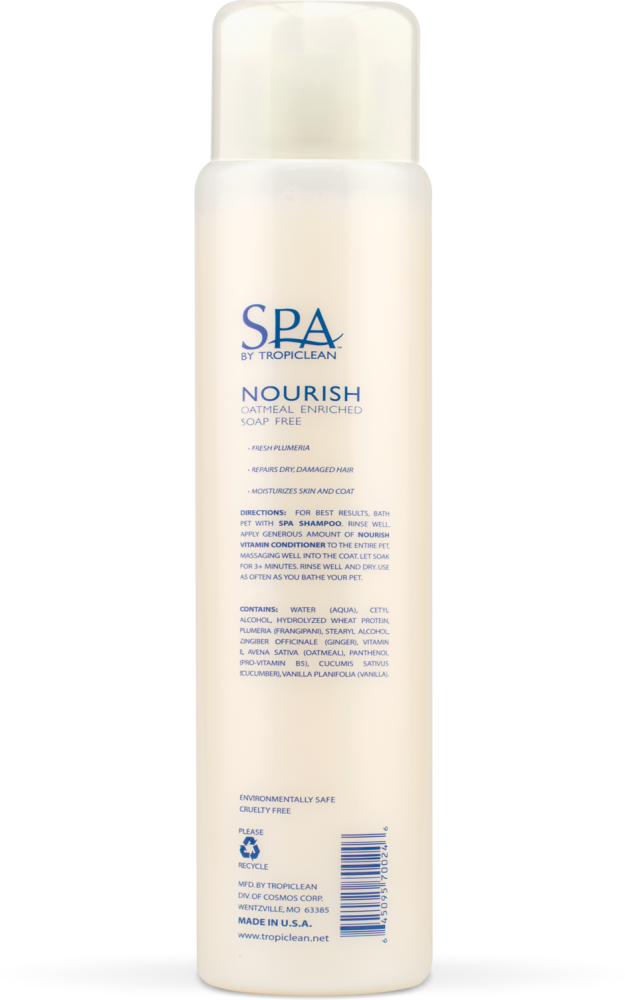 Sunsetting - SPA by TropiClean Lavish Nourish Conditioner for Pets, 16oz