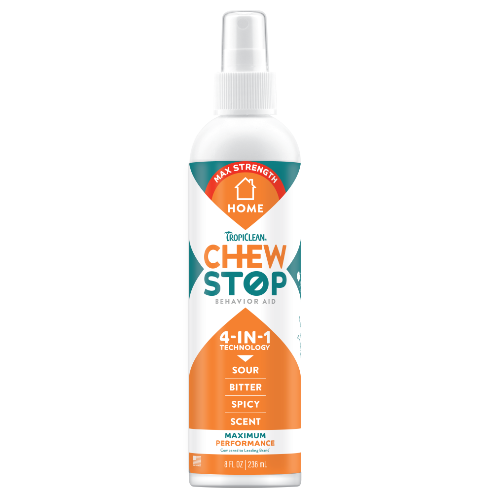 TropiClean Chew Stop Behavior Aid Home Spray, 8oz