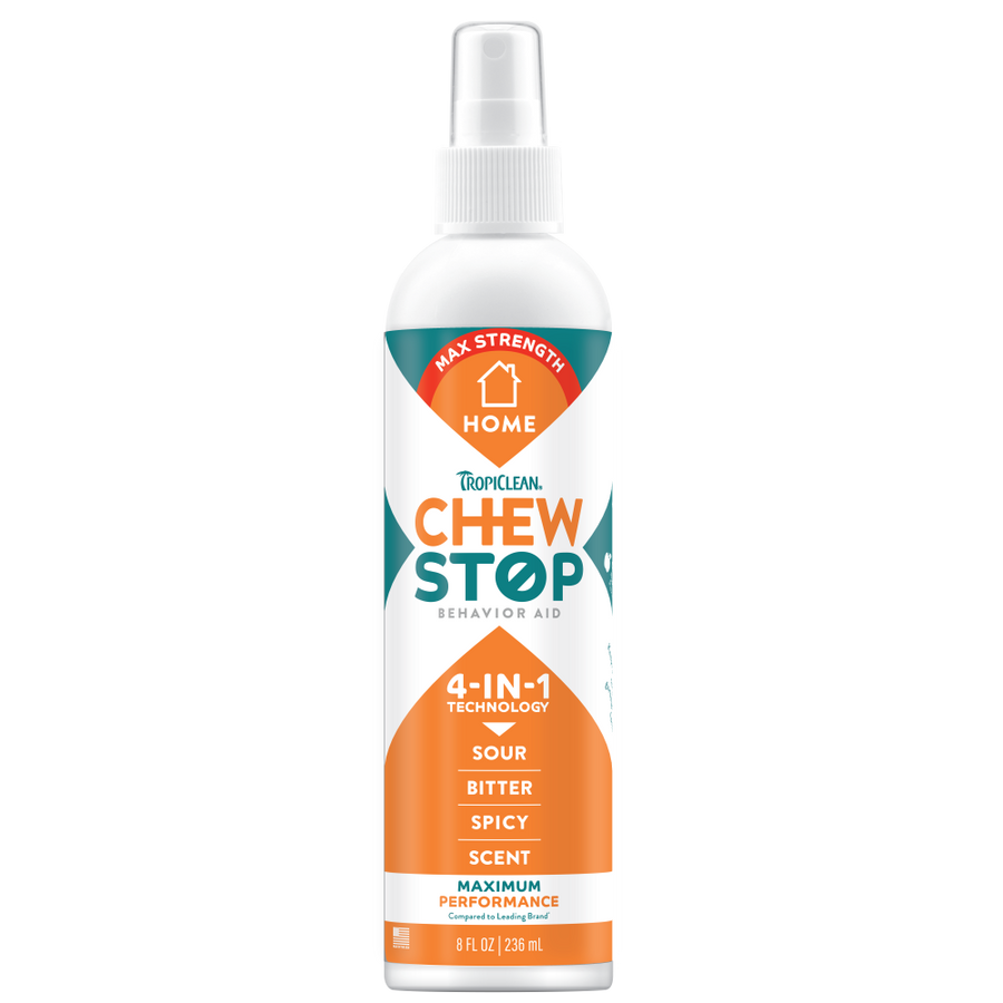 TropiClean Chew Stop Behavior Aid Home Spray, 8oz