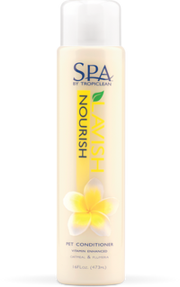 Sunsetting - SPA by TropiClean Lavish Nourish Conditioner for Pets, 16oz