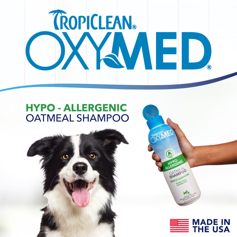 TropiClean OxyMed Hypoallergenic Shampoo for Pets, 1 gal