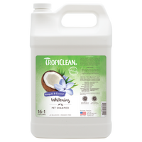 TropiClean Awapuhi & Coconut Whitening Shampoo for Pets, 1 gal