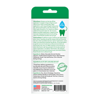 TropiClean Fresh Breath No Brushing Peanut Butter Flavor Clean Teeth Dental & Oral Care Gel for Dogs, 4oz