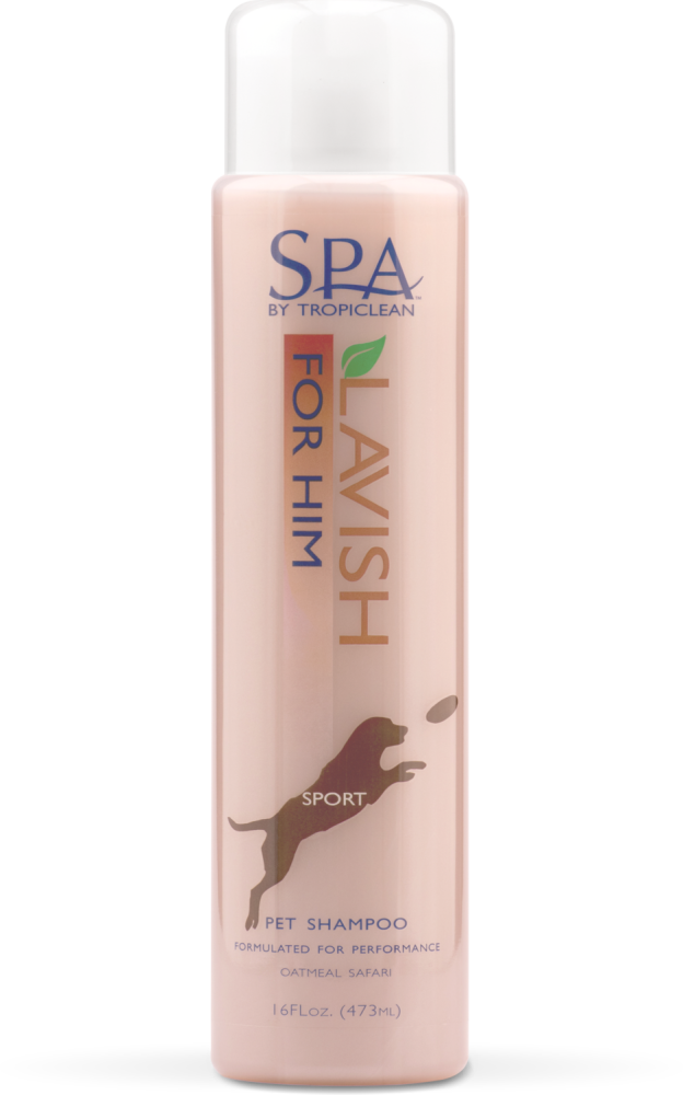 Sunsetting - SPA by TropiClean Lavish For Him Shampoo for Pets, 16oz