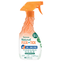 TropiClean Natural* Flea + Tick Dog Spray, 16oz