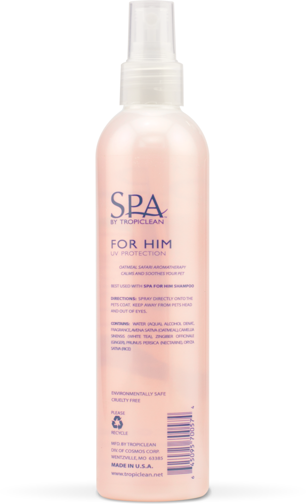 Sunset - SPA by TropiClean Lavish For Him Cologne Spray for Pets, 8oz