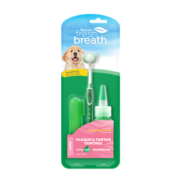 TropiClean Fresh Breath Plaque & Tartar Control Kit for Puppies