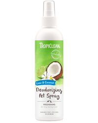 Sunsetting - TropiClean Lime & Coconut Deodorizing Spray for Pets, 8oz