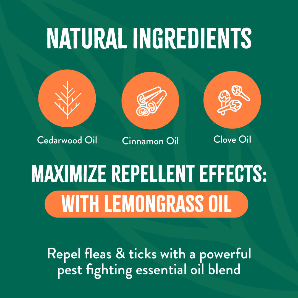 TropiClean Natural* Flea + Tick Home + Dog Spray, 32oz