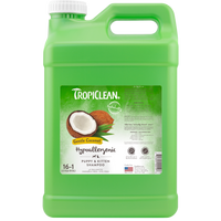 TropiClean Gentle Coconut Hypoallergenic Puppy & Kitten Shampoo, 2.5 gal