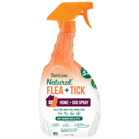 TropiClean Natural* Flea + Tick Home + Dog Spray, 32oz