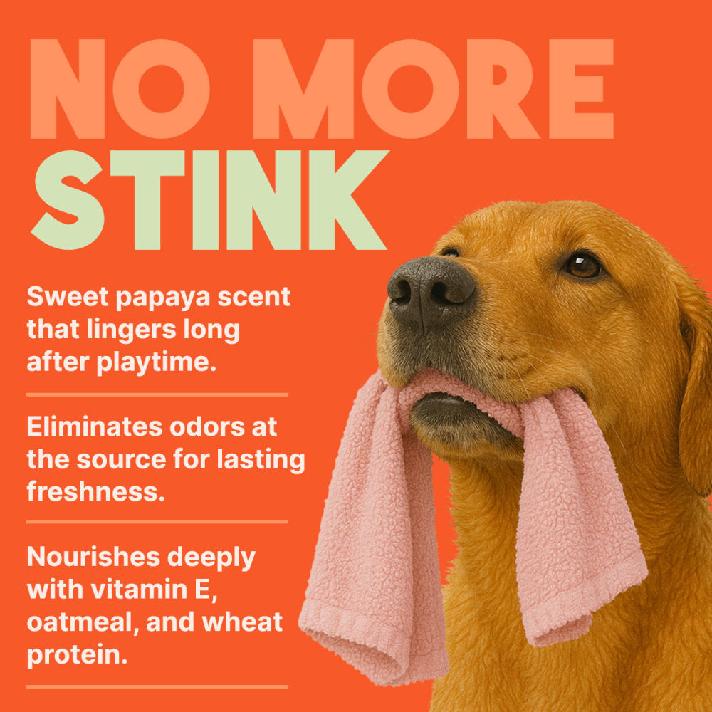 TropiClean Papaya Deodorizing Spray for Pets, 4oz